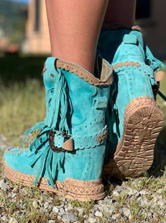 R&B | Westernstiefel mit Fransen