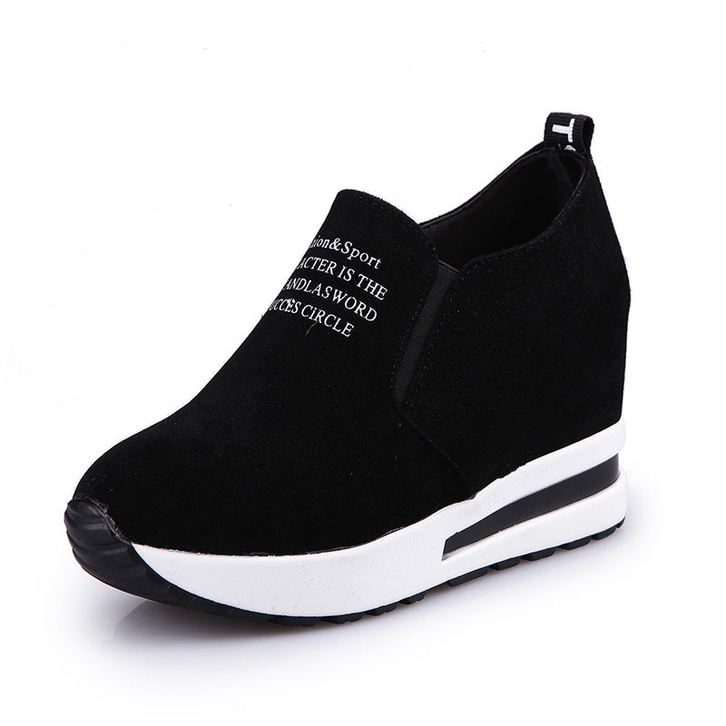 Damen Wedge-Sneaker mit elegantem Obermaterial und komfortabler Sohle R&B
