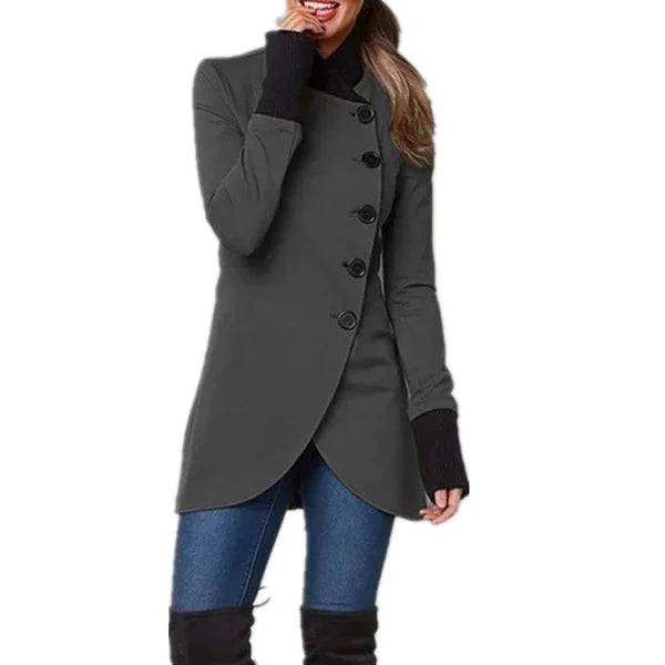 R&B | Jacke mit Eckigem Knopfverschluss