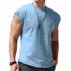 R&B | Einfarbiges Weste-T-Shirt