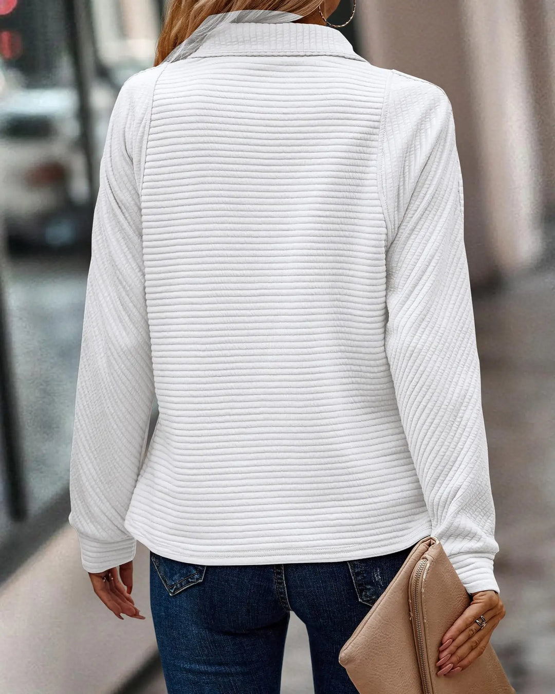 Damenpullover mit V-Ausschnitt | Scarlett