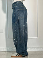Damen Jeans mit Diamant-Optik & Klassischem Schnitt | R&B