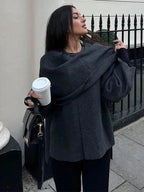 R&B | Elegante Cape Jacke Zeitloser Stil und Vielseitige Eleganz