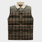 R&B | Klassisch kariertes Herren Bodywarmer