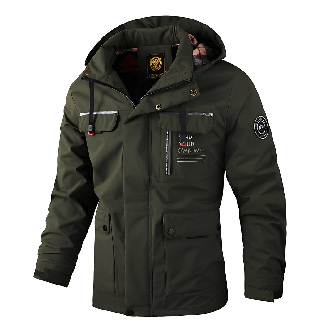R&B | Wetterfest, Dicke Outdoor-Jacke für Männer