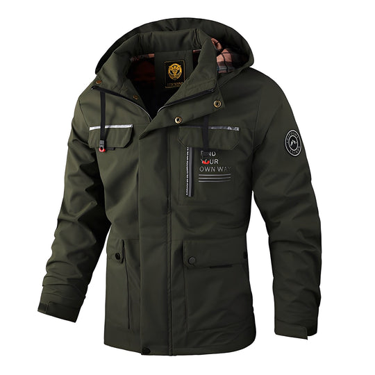 R&B | Wetterfest, Dicke Outdoor-Jacke für Männer