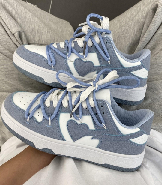 R&B - vulkanisierte Schuhe mit Herzdesign