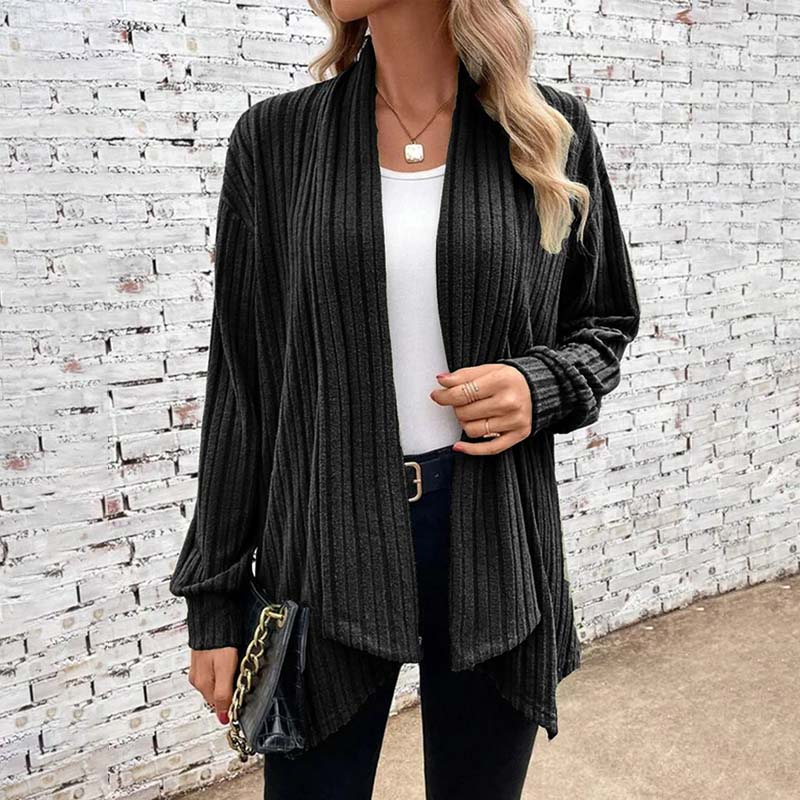 R&B | Strickjacke - Damen Herbst Freizeit Strickjacke