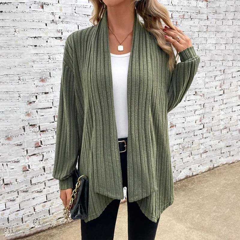 R&B | Strickjacke - Damen Herbst Freizeit Strickjacke