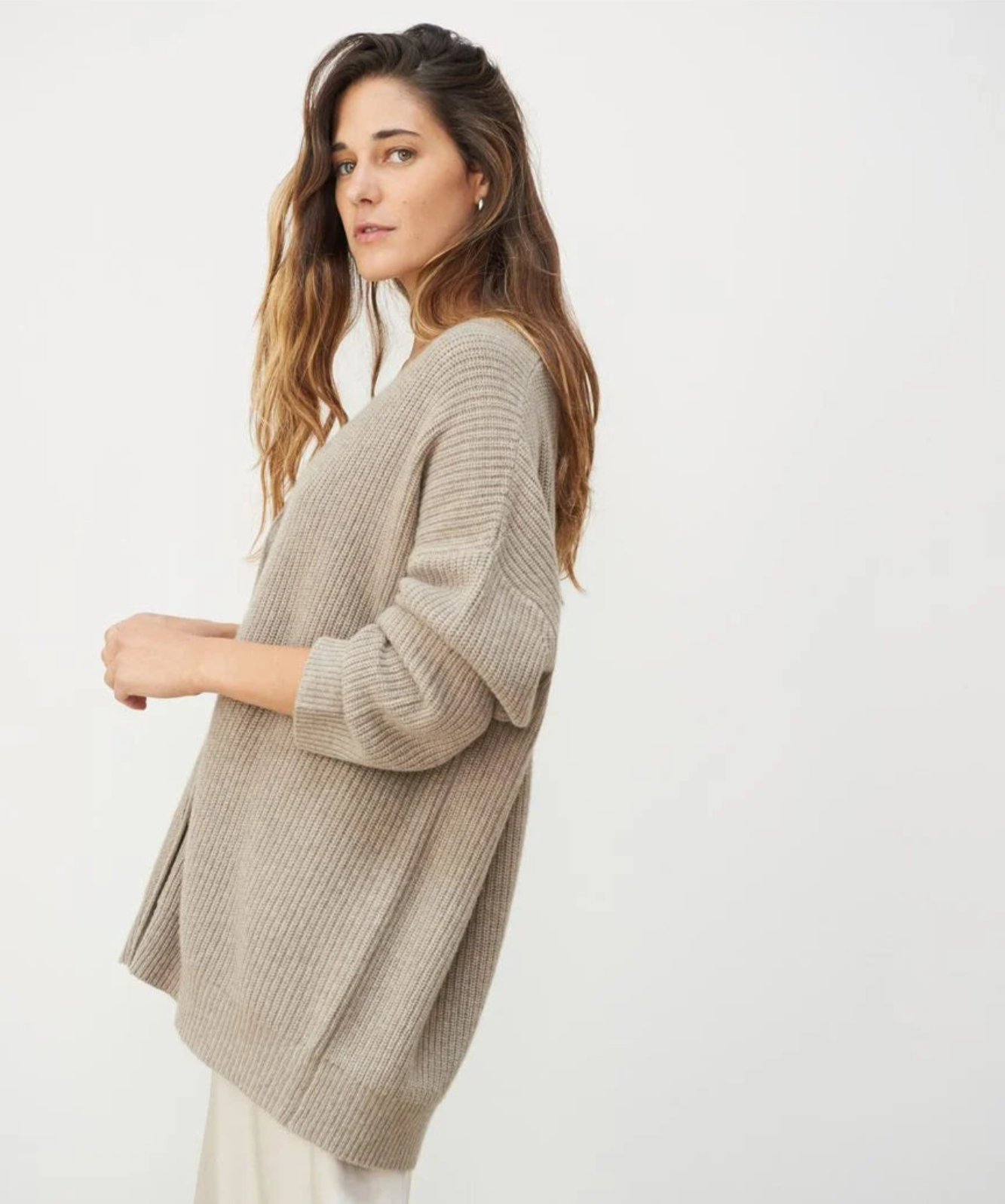R&B | V-Ausschnitt-Cardigan für Frauen