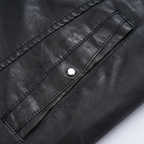 R&B | Hooded Lederjacke