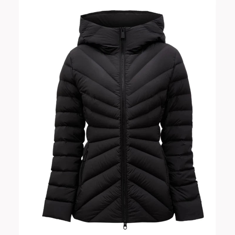 R&B | Leichte Gesteppte Jacke mit Kapuze