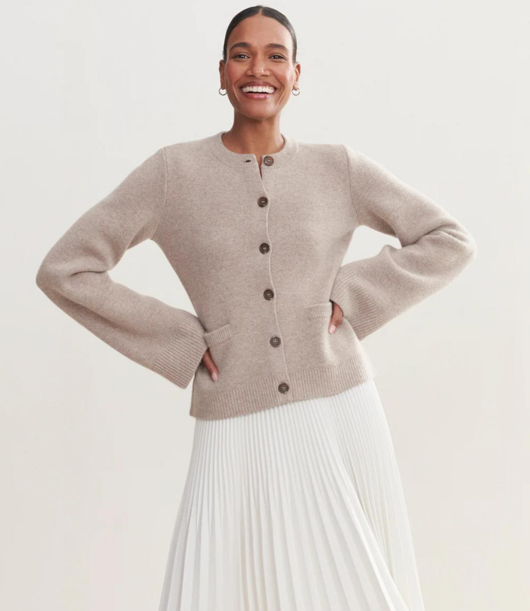 R&B | Luxus Gestrickter Cardigan