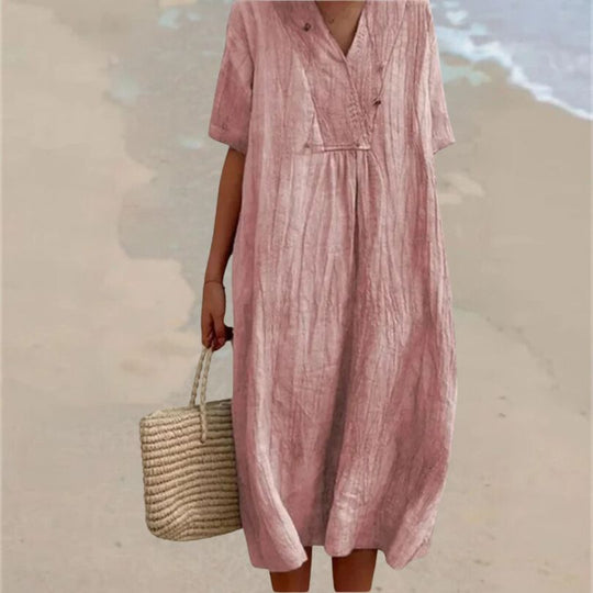 R&B | Bequeme Kleid Aus Leinen