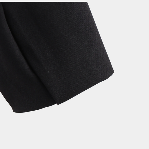R&B | Cropped Blazerjacke Maßgeschneiderte Langarm Open Front
