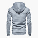 R&B | Kapuzenpullover Kariert - Moderner Freizeit-Hoodie für Alltag und Sport