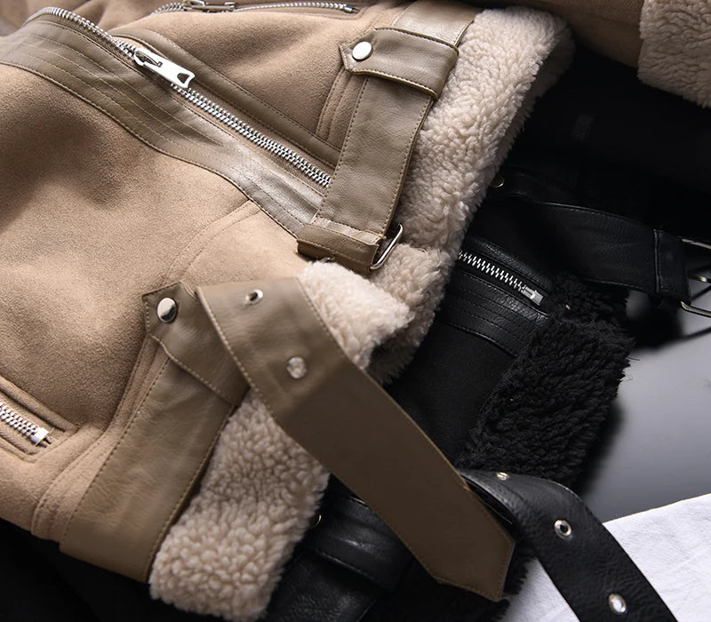 R&B | Wildleder Winterjacke - Warm & Stilvoll