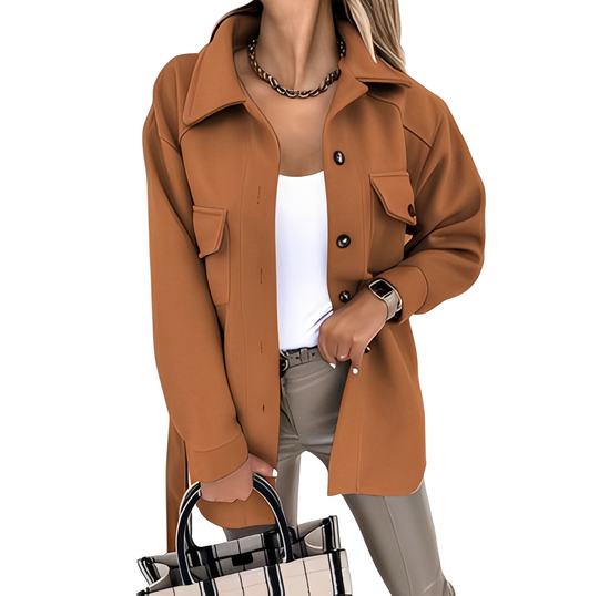R&B | Elegante Reversjacke mit Knöpfen für Damen