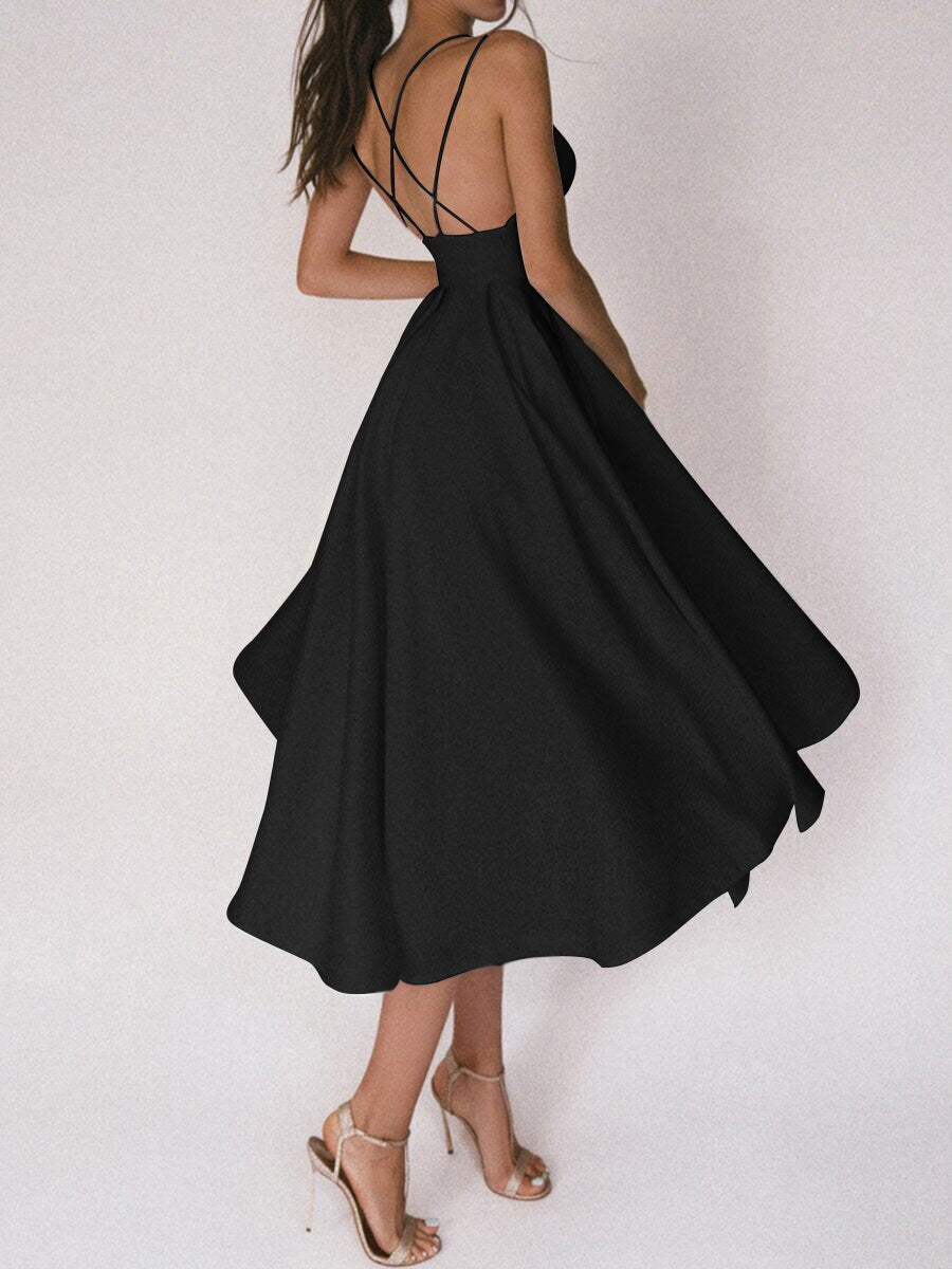 R&B | Grace Das Elegante Trägerkleid mit V-Ausschnitt