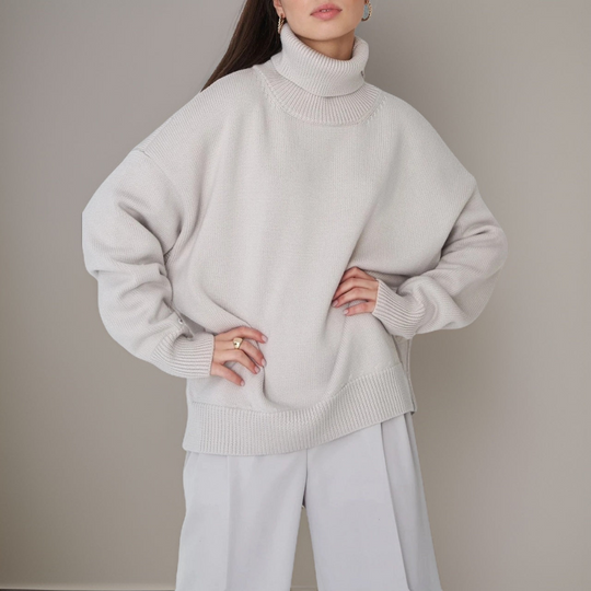 R&B | Rollkragenpullover für Damen Winter