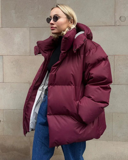 R&B | Lockere Baumwollgefütterte Jacke