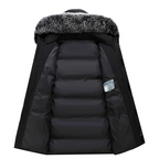 R&B | Herren winddichte Winterparka