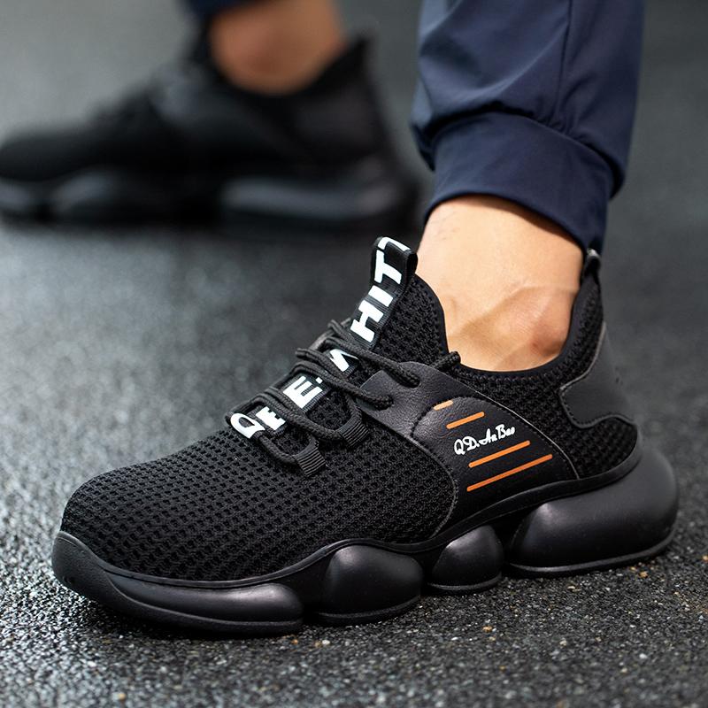 Licht Arbeit Sicherheitsschuhe Punktion Beweis Anti-smashing Indestructible schuhe R&B