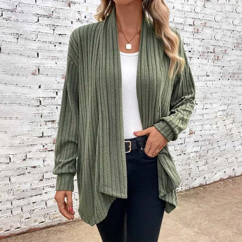 R&B | Strickjacke - Damen Herbst Freizeit Strickjacke