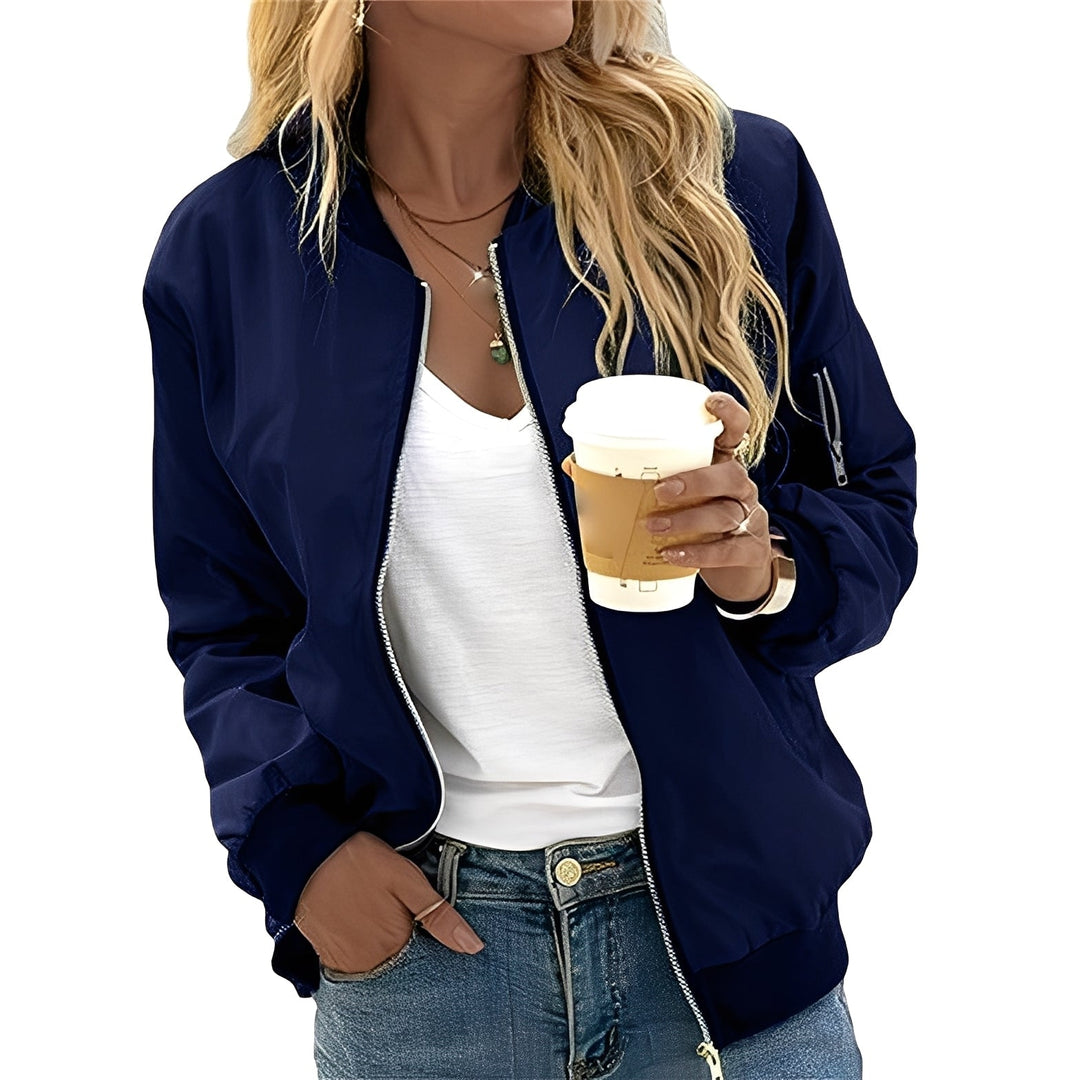 R&B | Lässige Bomberjacke im Retro-Stil für Frauen