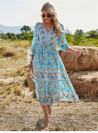 R&B | Stilvolles Boho Sommerkleid
