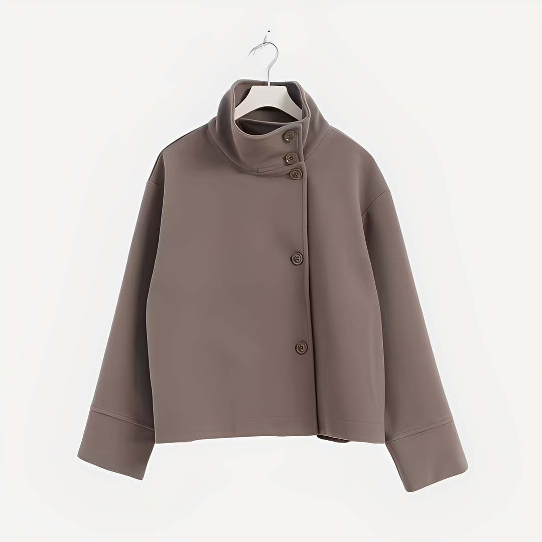 R&B | Schicke Damenwolljacke mit einem Knopf