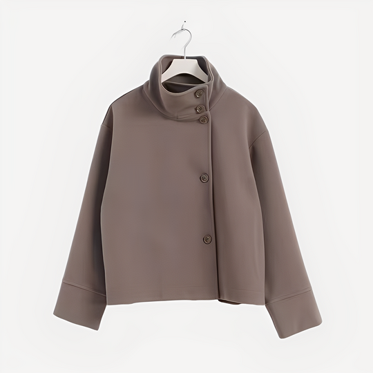 R&B | Schicke Damenwolljacke mit einem Knopf