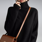 R&B | Damen Luxuriöser Rollkragenpullover