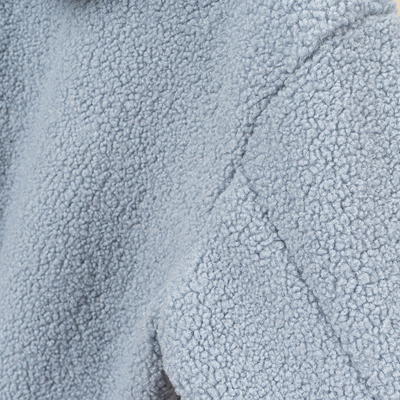 R&B | Kapuzenjacke mit Reißverschluss und Weichem Sherpa Stoff, Fleece Weste