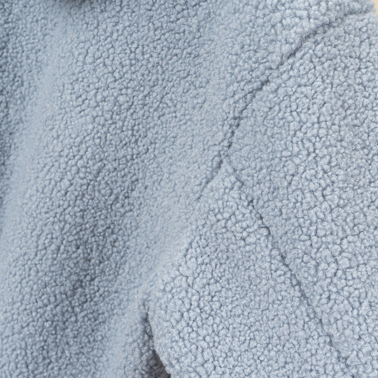 R&B | Kapuzenjacke mit Reißverschluss und Weichem Sherpa Stoff, Fleece Weste
