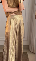 Damen Top- und Hosen-Set mit Bequemem Schnitt & Stylischem Design | EB