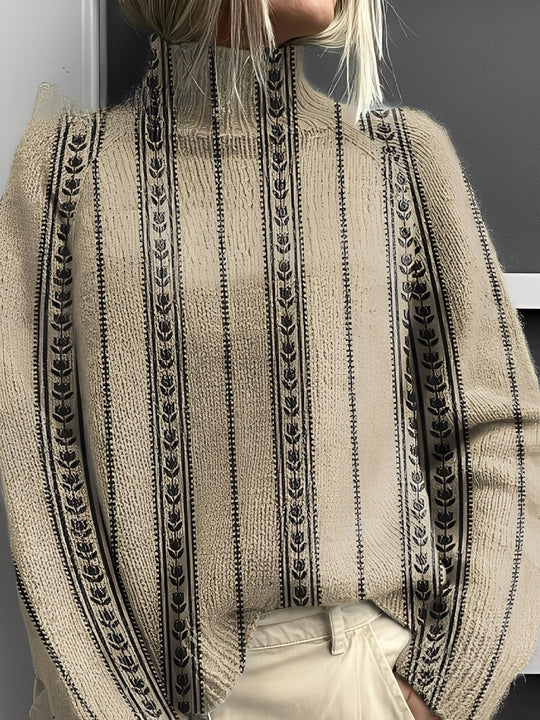 R&B | Moderne, Lebendige Damen-Rollkragenpullover
