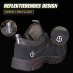 Herren Anti-Smashing Anti-Piercing Big Toe Cap Sicherheitsschuhe Freizeitschutzschuhe R&B