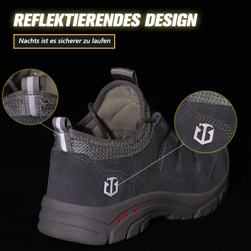 Herren Anti-Smashing Anti-Piercing Big Toe Cap Sicherheitsschuhe Freizeitschutzschuhe R&B