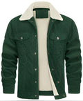 R&B | klassische Cord-Plüschjacke für Männer