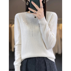 R&B | Sweatshirt - Weicher Strickpullover mit funkelnden Details