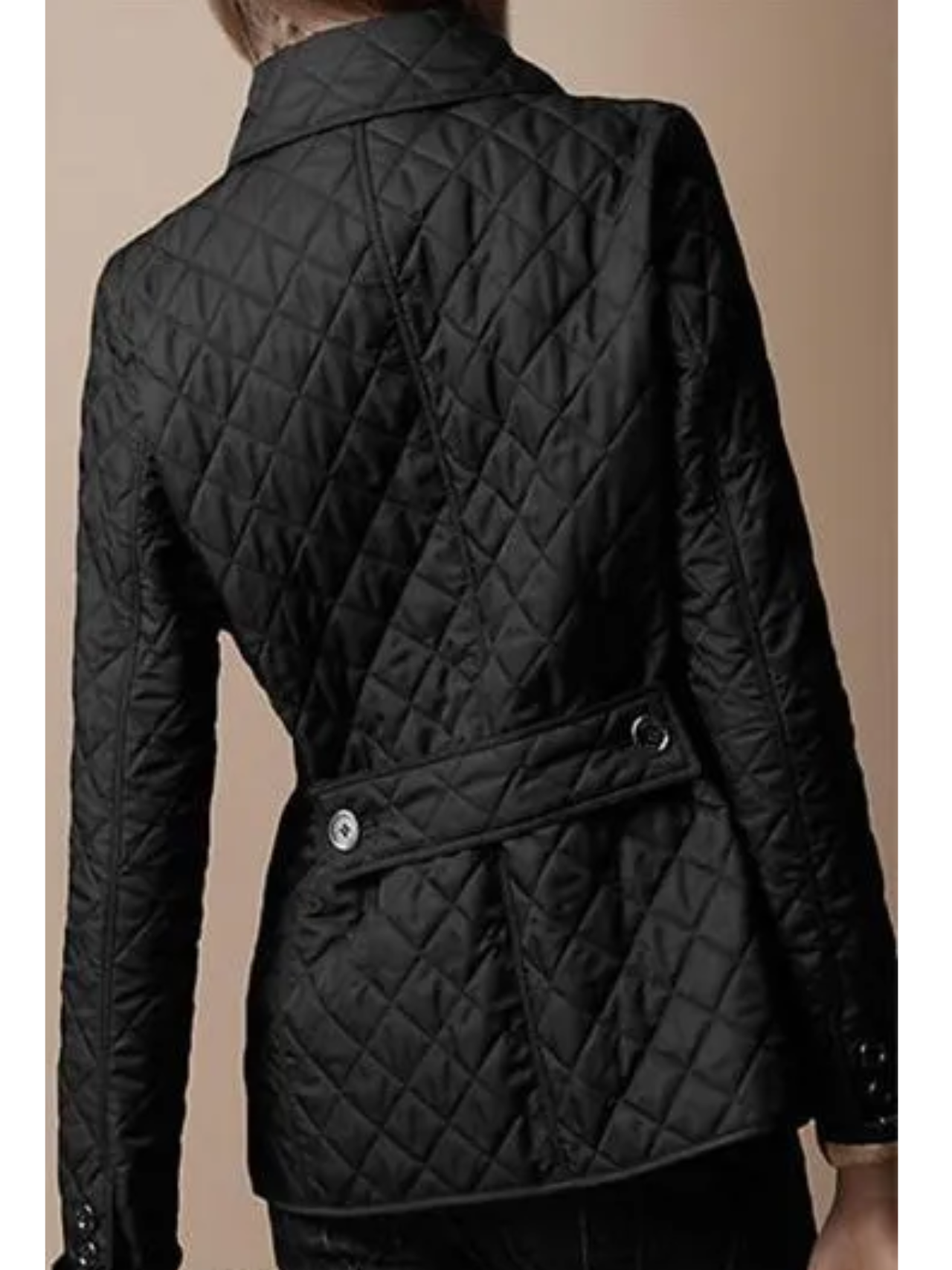 R&B | Steppjacke mit umgeschlagenem Kragen