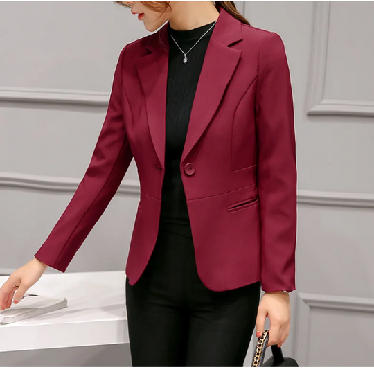 R&B | Eleganter Damen Blazer mit Langen Ärmeln Perfekt für Die Arbeit