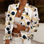 R&B | Jacke Vintage Elegante Zwischenjacke für Frauen