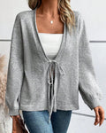 R&B | Lässig Langarm Sweater Cardigan