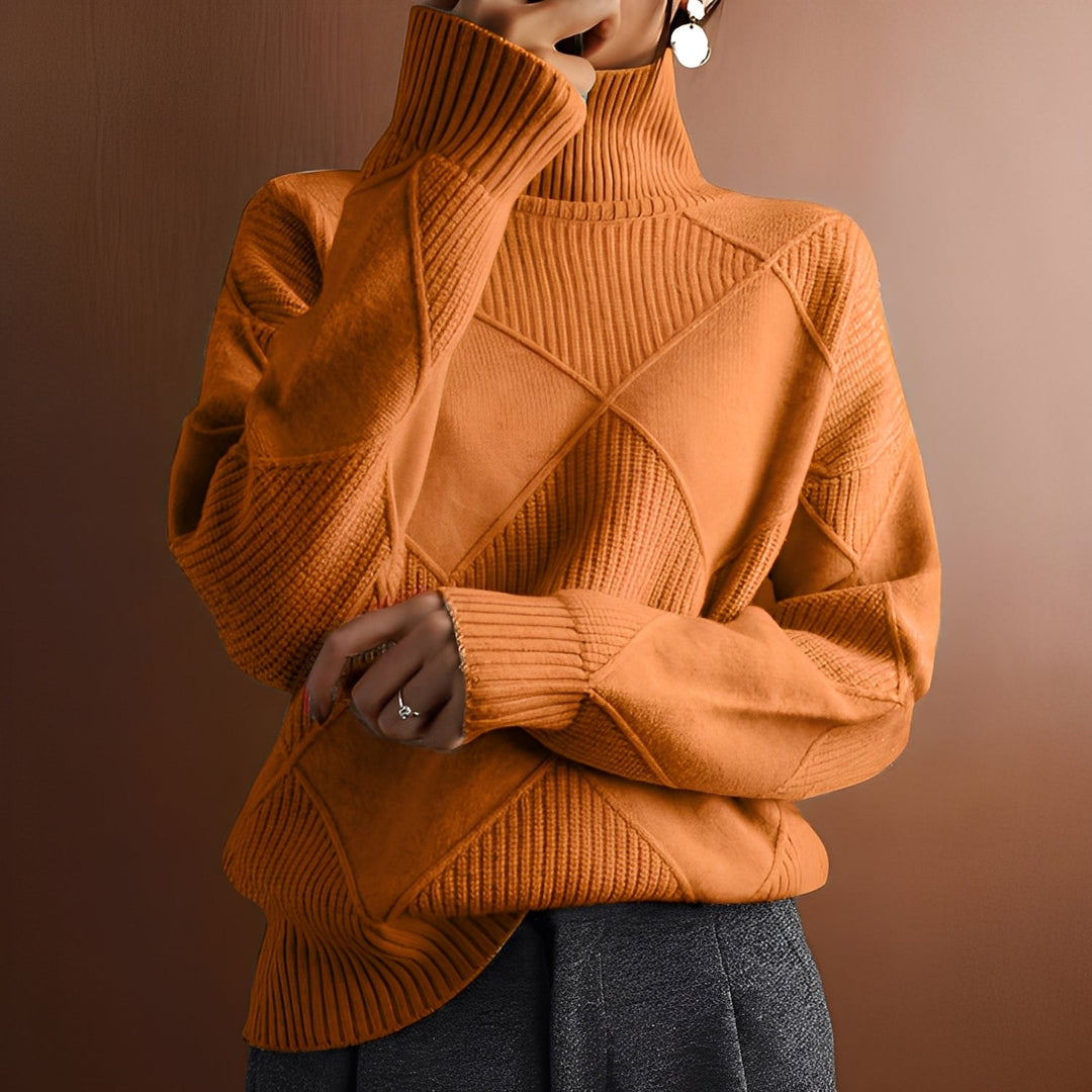 R&B | Gemütlicher Damen-Rollkragenpullover