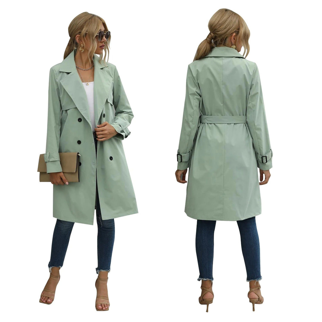 R&B | Mittellanger Trenchcoat - Winter