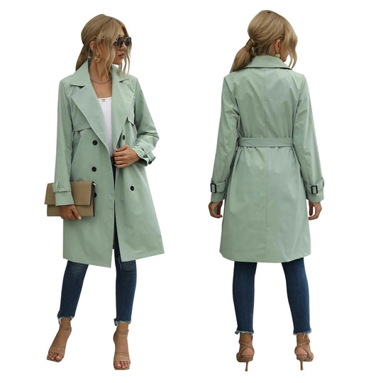 R&B | Mittellanger Trenchcoat - Winter