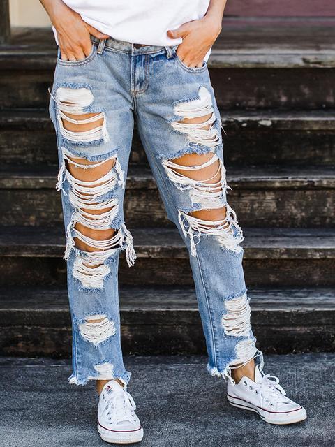 R&B | Denim Hole Lose Jeans