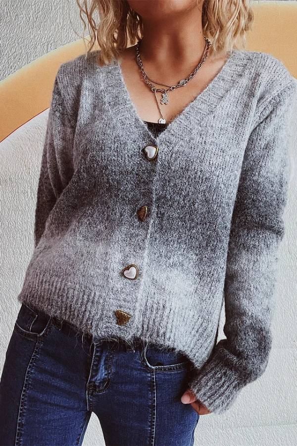 R&B | Candy-Farbe Sweaterjacke